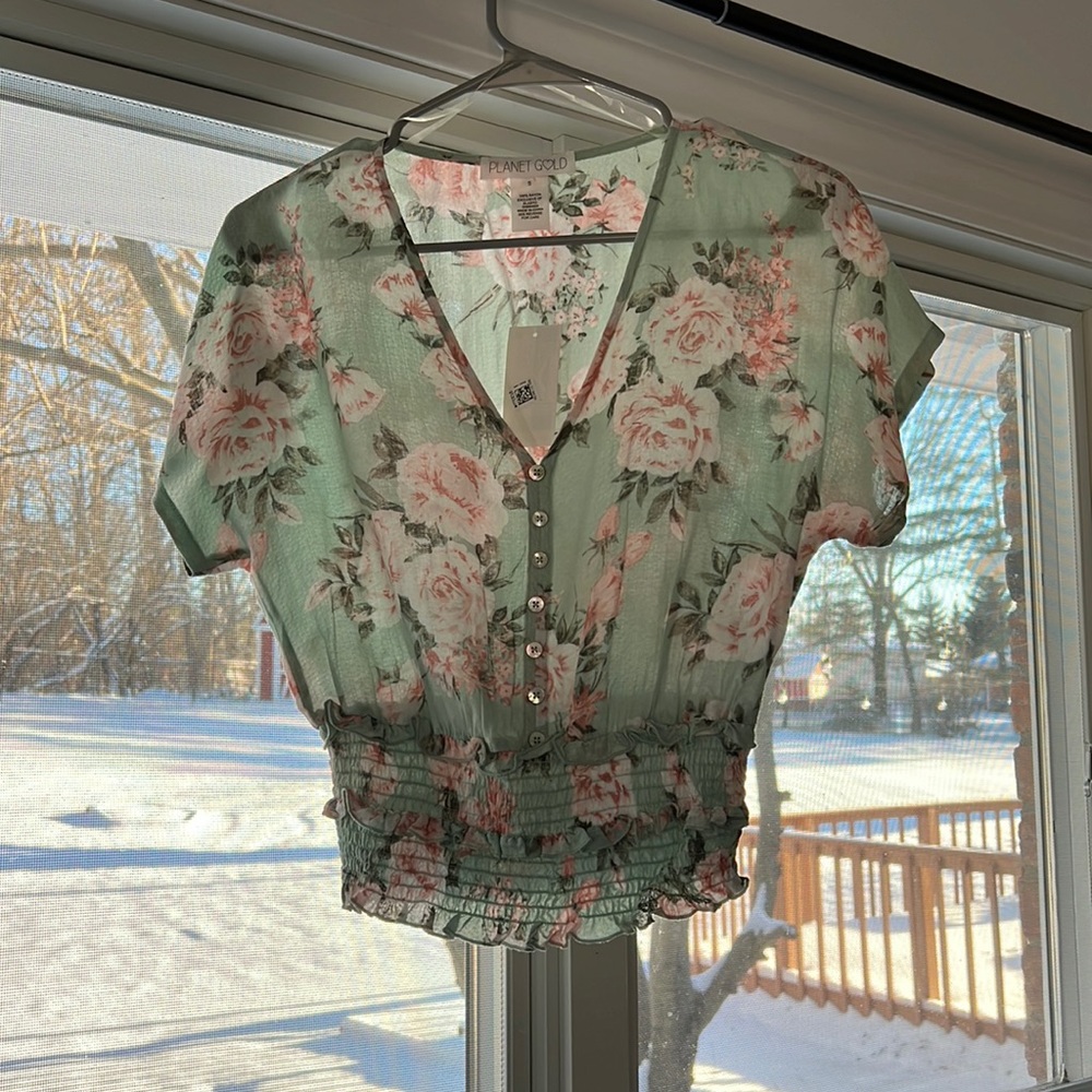 Floral blouse